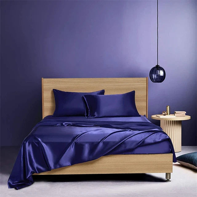 ENSEMBLE DE DRAPS EN SOIE