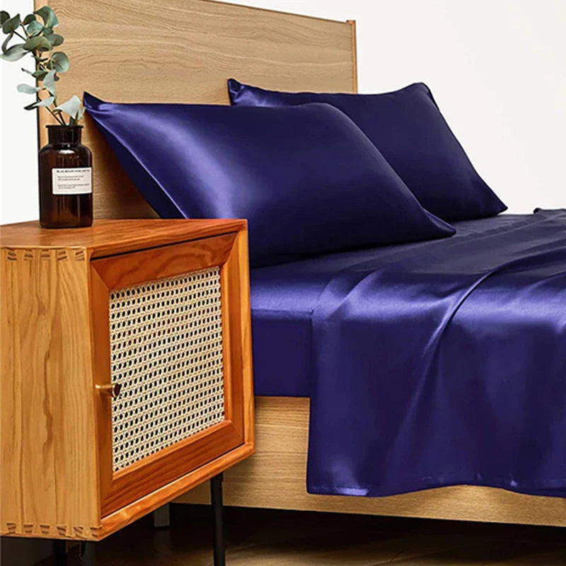 ENSEMBLE DE DRAPS EN SOIE