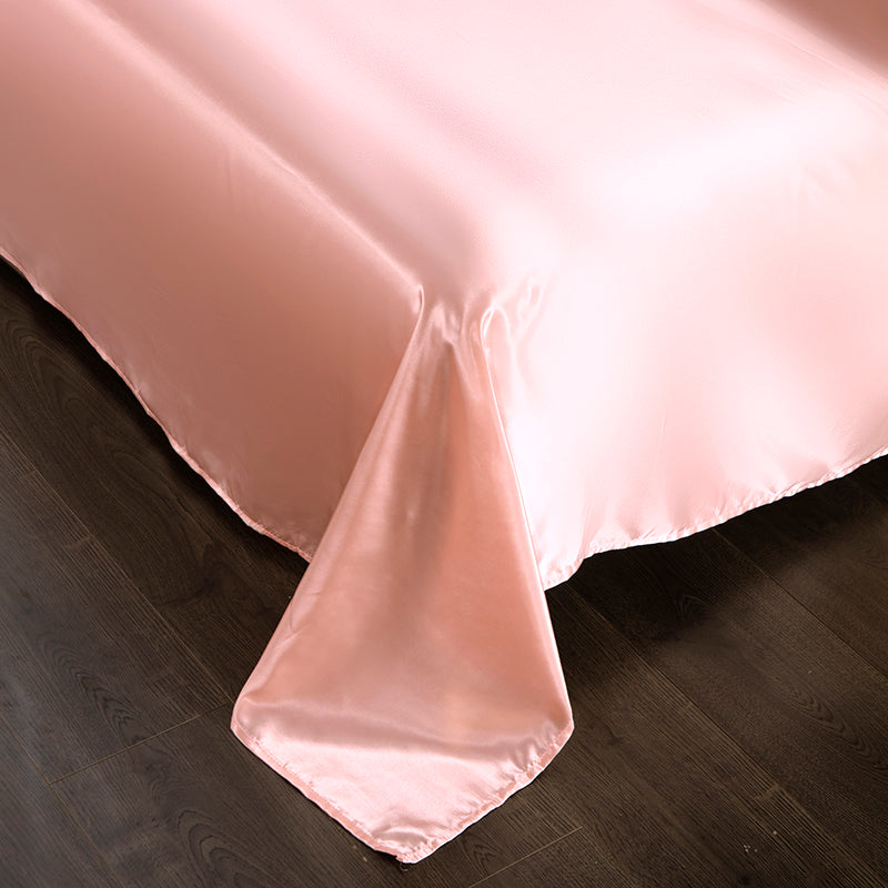 Ensemble en soie 4 pièces 22 Momme | Tons rosés