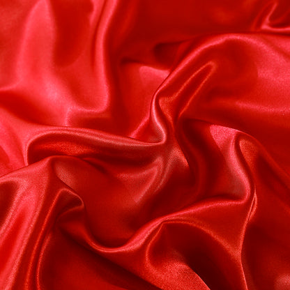 Ensemble en soie 4 pièces 22 Momme | Tons rouges