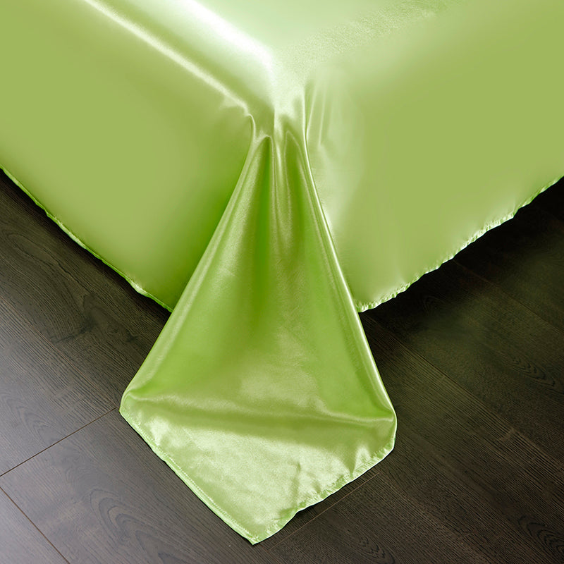 Ensemble en soie 4 pièces 22 Momme | Tons verts