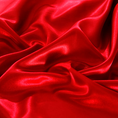 Ensemble en soie 4 pièces 22 Momme | Tons rouges