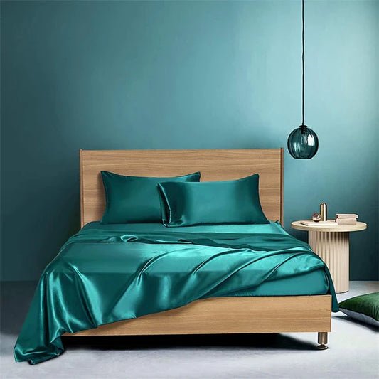 ENSEMBLE DE DRAPS EN SOIE